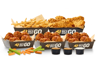 15 boneless 5 dippers fries