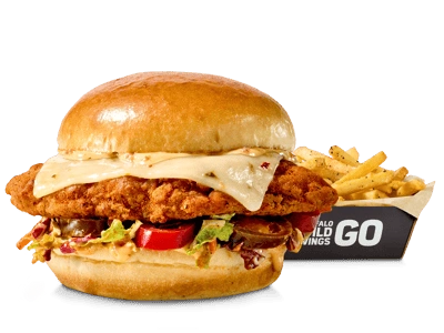 KICKIN' CHICKEN SANDWICH