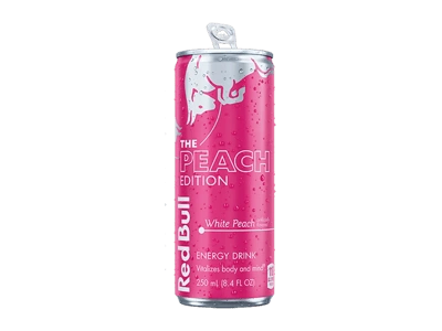 RED BULL PEACH EDITION (WHITE PEACH)
