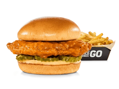 SAUCY CHICKEN SANDWICH