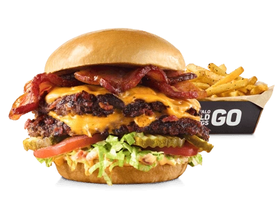 TRIPLE-BACON CHEESEBURGER